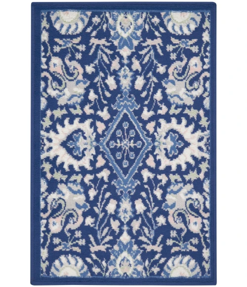Nourison Whimsicle Area Rug WHS10-Navy Multicolor
