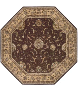 Nourison Home Nourison 2000 2206 Brown 10 ft. X Octagon Area Rug