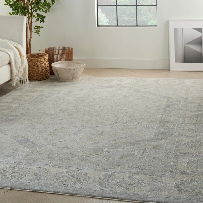 Nourison Infinite Grey IFT02 8 ft. X 10 ft. Rect. Rug