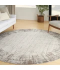 Nourison Elation Area Rug ETN05 Ivory Grey