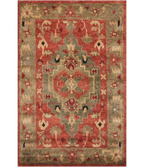 Nourison Tahoe Area Rug TA01-Rust