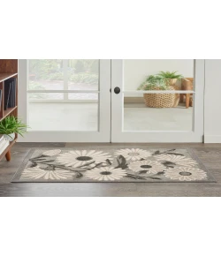 Nourison Home Aloha ALH33 Beige 2 ft. 8 in. X 4 ft. Area Rug