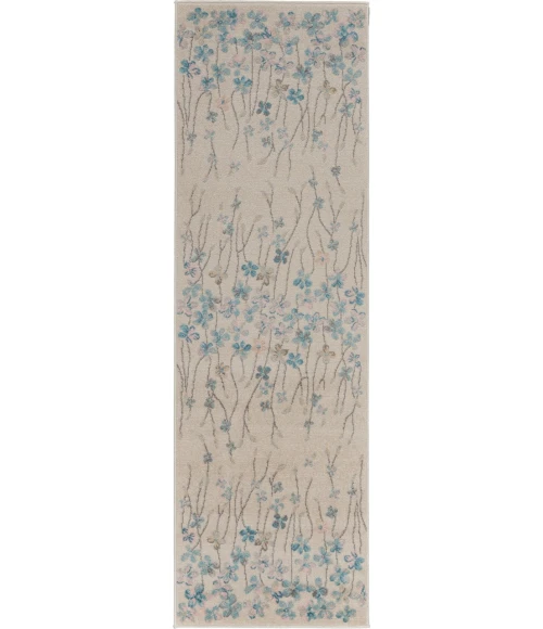 Nourison Tranquil Runner Area Rug TRA04-Ivory