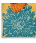 Nourison Allur Area Rug ALR06-Yellow Multicolor