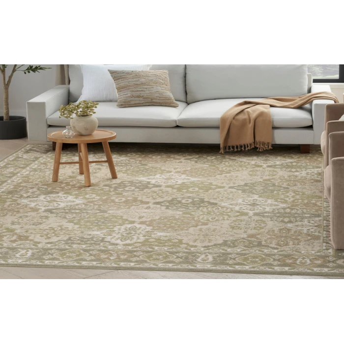 Nourison Grafix Green GRF31 5 ft. 3 in. X 7 ft. 3 in. Rectangle Rug