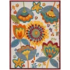 Nourison Home Aloha ALH25 Multicolor 7 ft. 10 in. X 10 ft. 6 in. Area Rug