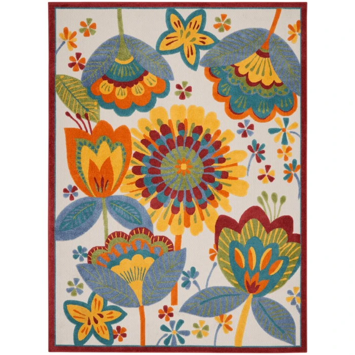 Nourison Aloha Area Rug ALH25-Multicolor