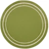 Nourison Home Nourison Essentials NRE02 Green Ivory 4 ft. Round Area Rug