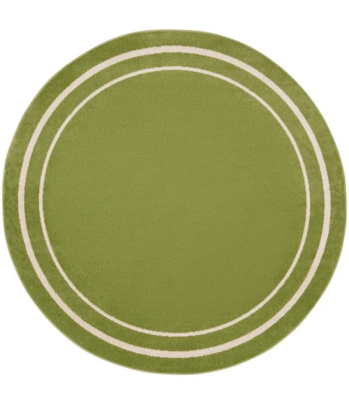 Nourison Nourison Essentials Area Rug NRE02 Green Ivory