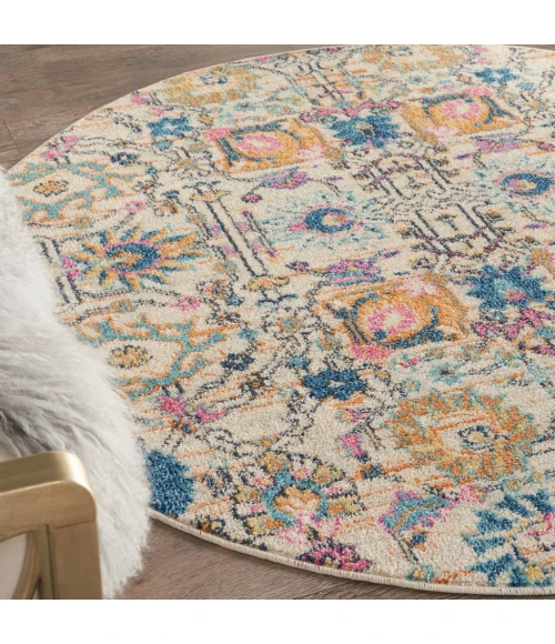 Nourison Passion Area Rug PSN01-Ivory/Multi