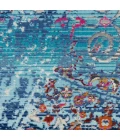 Nourison Vintage Kashan Round Area Rug VKA02-Blue