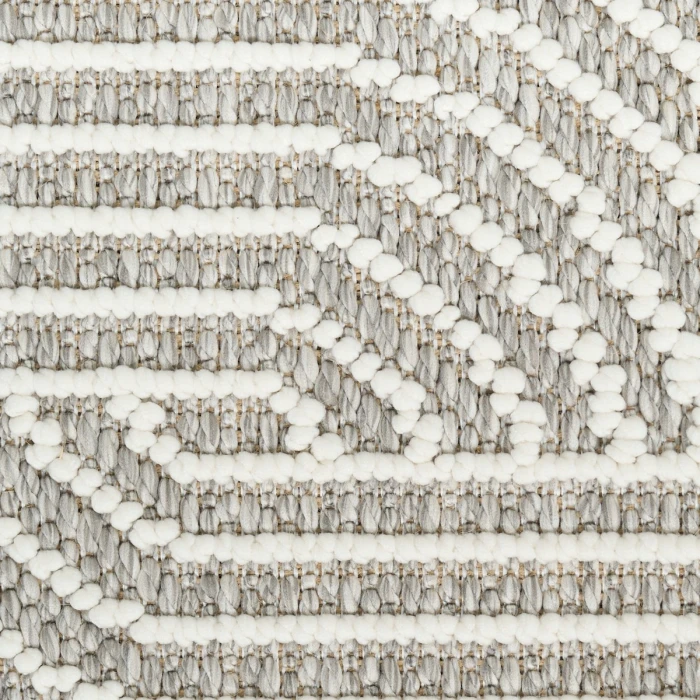 Nourison Natural Texture Grey Ivory NTX02 2 ft. X 4 ft. Rect. Rug