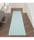 Nourison Twist Reversible Aqua TWS01 12 ft. Rect. Rug