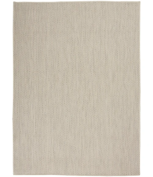 Nourison Courtyard Area Rug COU01-Ivory Silver
