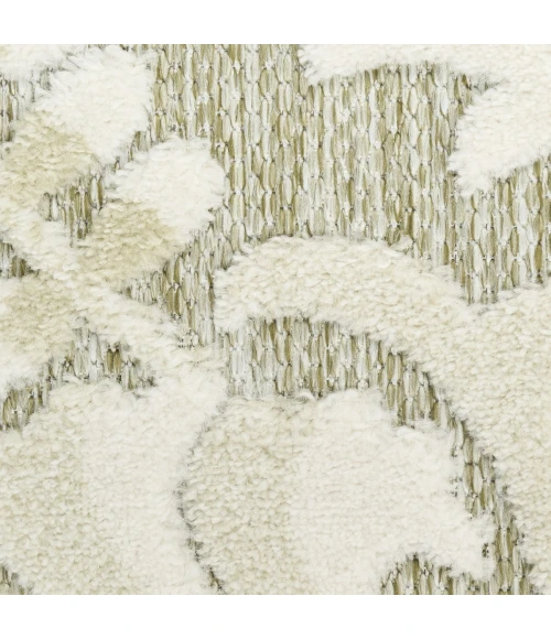 Nourison Aloha Ivory Sage ALH17 9 ft. X 12 ft. Rect. Rug