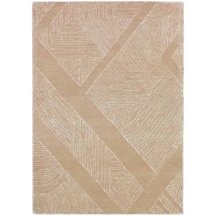 DKNY Pure Patterns Camel PRN01 4 ft. X 6 ft. Rect. Rug
