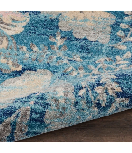 Nourison Tranquil Area Rug TRA02-Turquoise