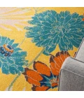 Nourison Allur Area Rug ALR06-Yellow Multicolor