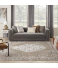 Nourison Astra Machine Washable Sage Multicolor ASW11 10ft. x 14ft. Rect. Rug