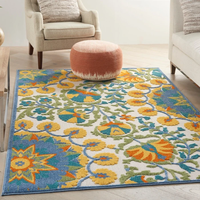 Nourison Aloha Area Rug ALH22-Multicolor