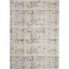 Nourison Home Rustic Textures RUS06 Ivory/Blue 9 ft. 3 in. X 12 ft. 9 in. Area Rug
