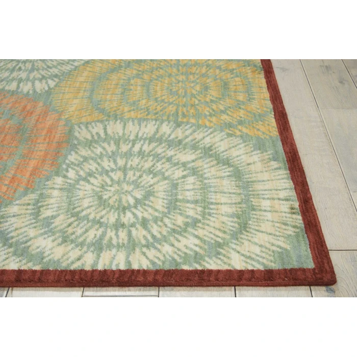 Nourison Home Aristo Multicolor ARS08 9ft.3in. x 12ft.9in. Rect. Rug