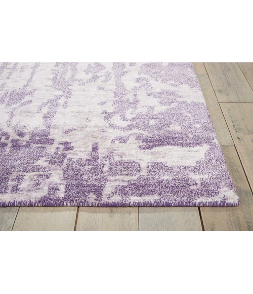 Nourison Home Silk Shadows Amethyst SHA10 9ft.9in. x 13ft.9in. Rect. Rug