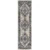 Nourison Home American Manor AMR02 Grey 2 ft. 2 in. X 7 ft. 6 in. Area Rug