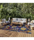 Nourison Home Aloha Blue ALH17 7ft. x 10ft. Rect. Rug