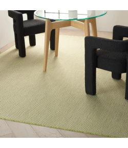 Nourison Home Courtyard COU01 Ivory Green 9 ft. X 12 ft. Area Rug