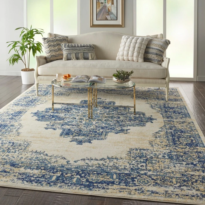 Nourison Grafix Area Rug GRF14-White