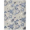 Nourison Home Aloha ALH31 Blue Grey 7 ft. X 10 ft. Area Rug