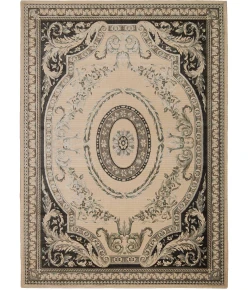 Michael Amini Platine Black MA200 7ft.6in. x 10ft.6in. Rect. Rug