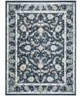 Nourison Dekor Slate/Ivory DEK09 5 ft. 3 in. X 7 ft. Rect. Rug
