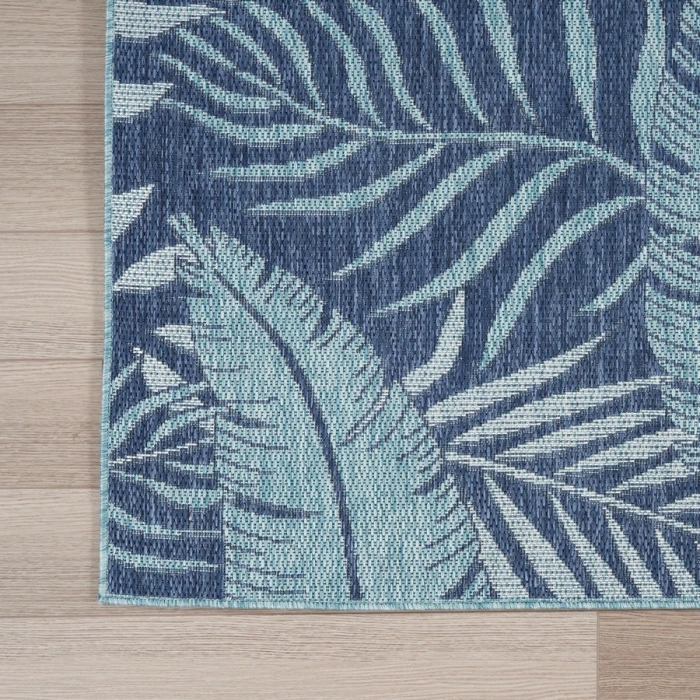 Nourison Home Garden Oasis Navy GOA02 10 ft. X 14 ft. Rectangle Rug
