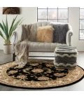 Nourison 2000 Round Area Rug 2022-Black