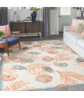 Waverly Sun N' Shade Area Rug SND92 Ivory/Multi