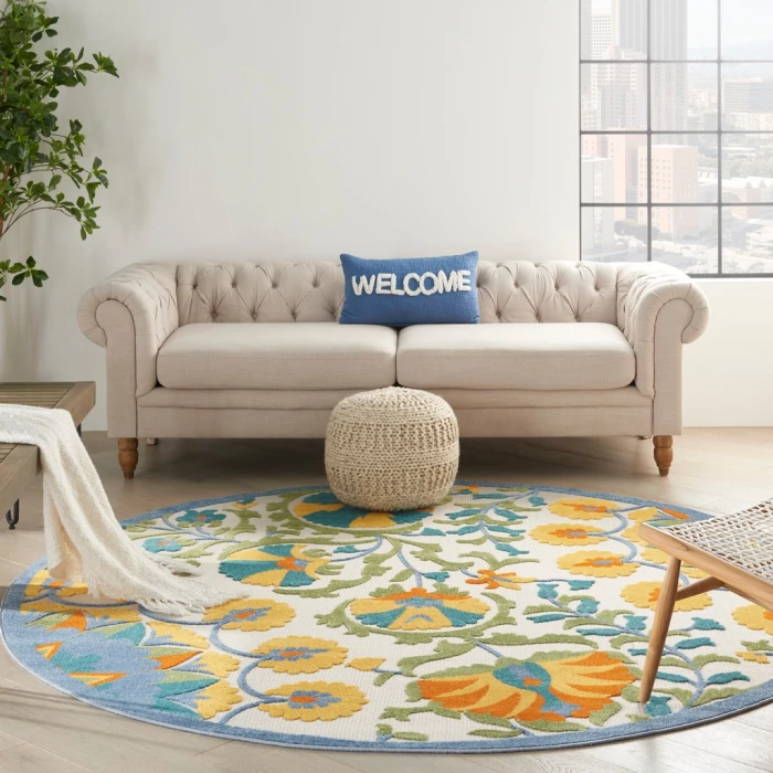 Nourison Aloha Area Rug ALH22-Multicolor
