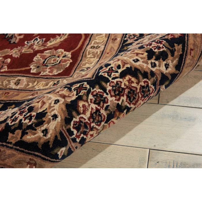 Nourison 2000 Octagon Area Rug 2002-Burgundy