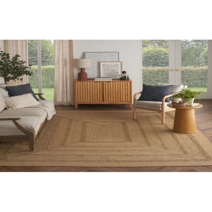 Nourison Natural Seagrass Natural NSG01 6 ft. X 9 ft. Rectangle Rug