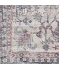 Nicole Curtis Machine Washable Series 1 Area Rug SR104 Black 7' Runner