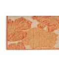 Nourison Garden Oasis Coral GOA04 6 ft. X 9 ft. Rectangle Rug