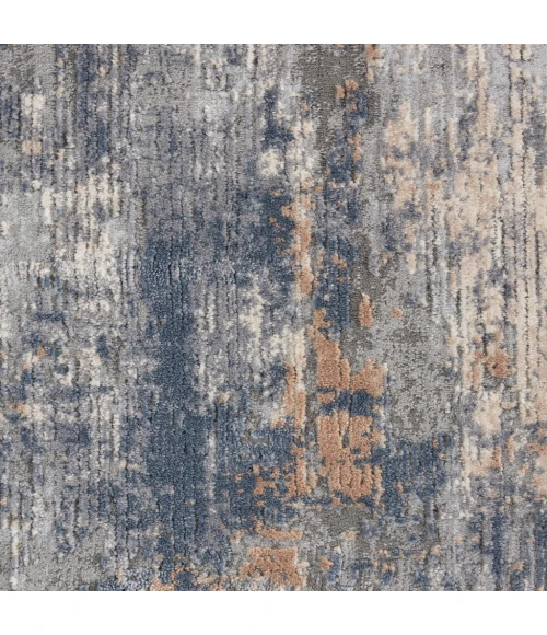 Nourison Rustic Textures Runner Area Rug RUS01-Grey/Beige