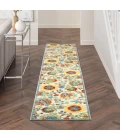Nourison Aloha Area Rug ALH17-Ivory/Multi