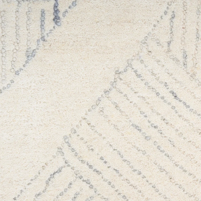 DKNY Pure Patterns Ivory Grey PRN01 9 ft. X 12 ft. Rect. Rug
