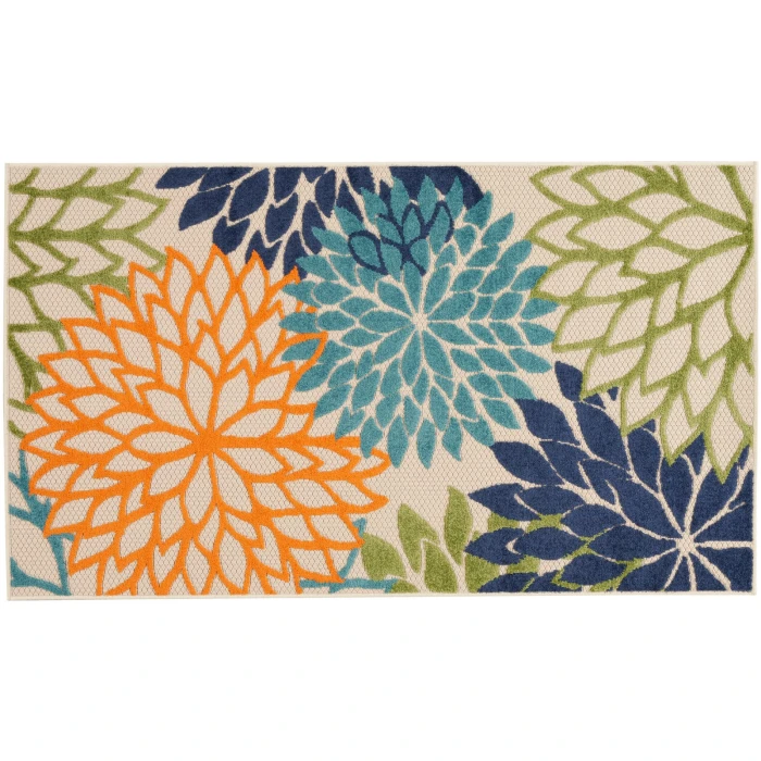 Nourison Aloha Area Rug ALH05 Multicolor 3' x 5'