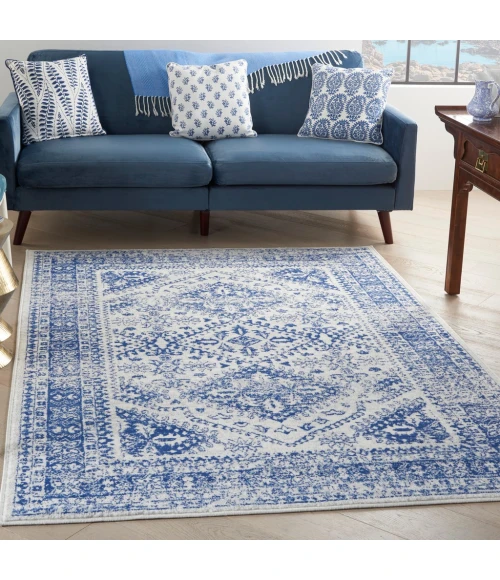 Nourison Whimsicle Area Rug WHS15-Ivory Navy