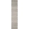 Nourison Home Grafix GRF37 Grey 2 ft. 3 in. X 7 ft. 6 in. Area Rug