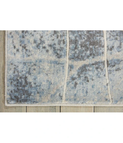 Nourison Somerset Area Rug ST74-Silver/Blue