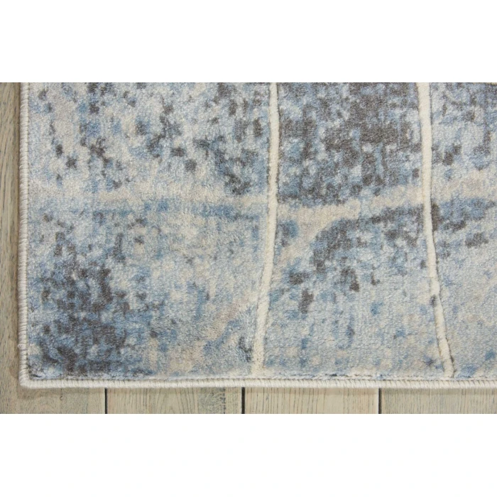 Nourison Somerset Area Rug ST74-Silver/Blue